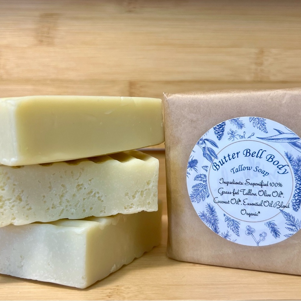 Tallow Face + Body Bar | https://butterbellbody.etsy.com